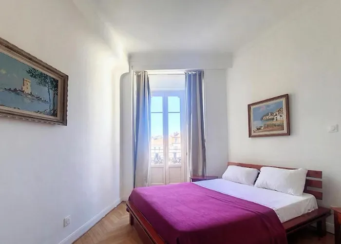 Bright Air-conditioned Flat In The Centre Nizza